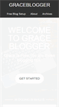 Mobile Screenshot of graceblogger.com